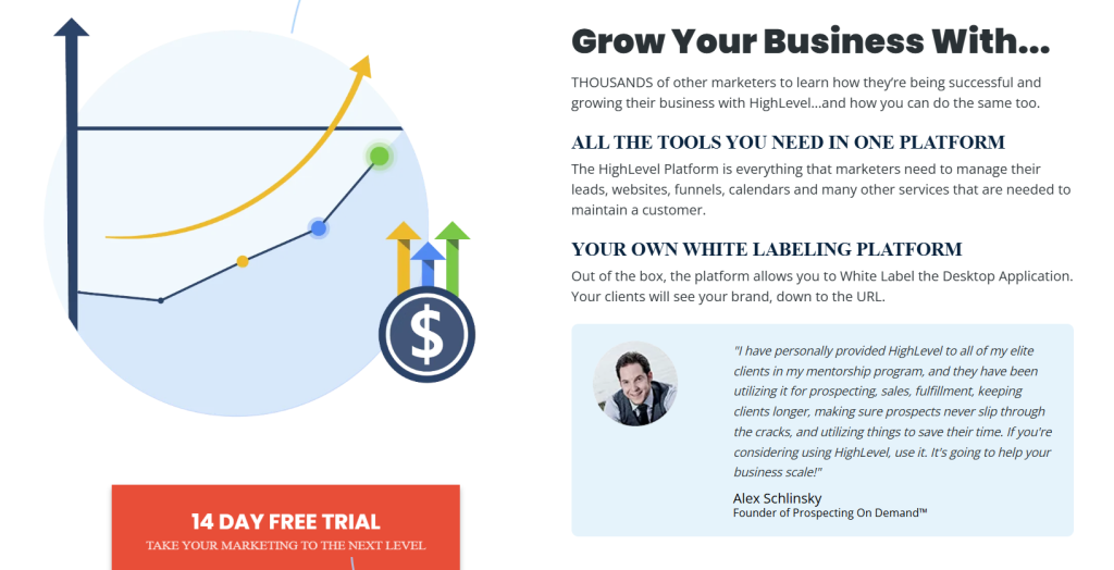 highlevel grow your business